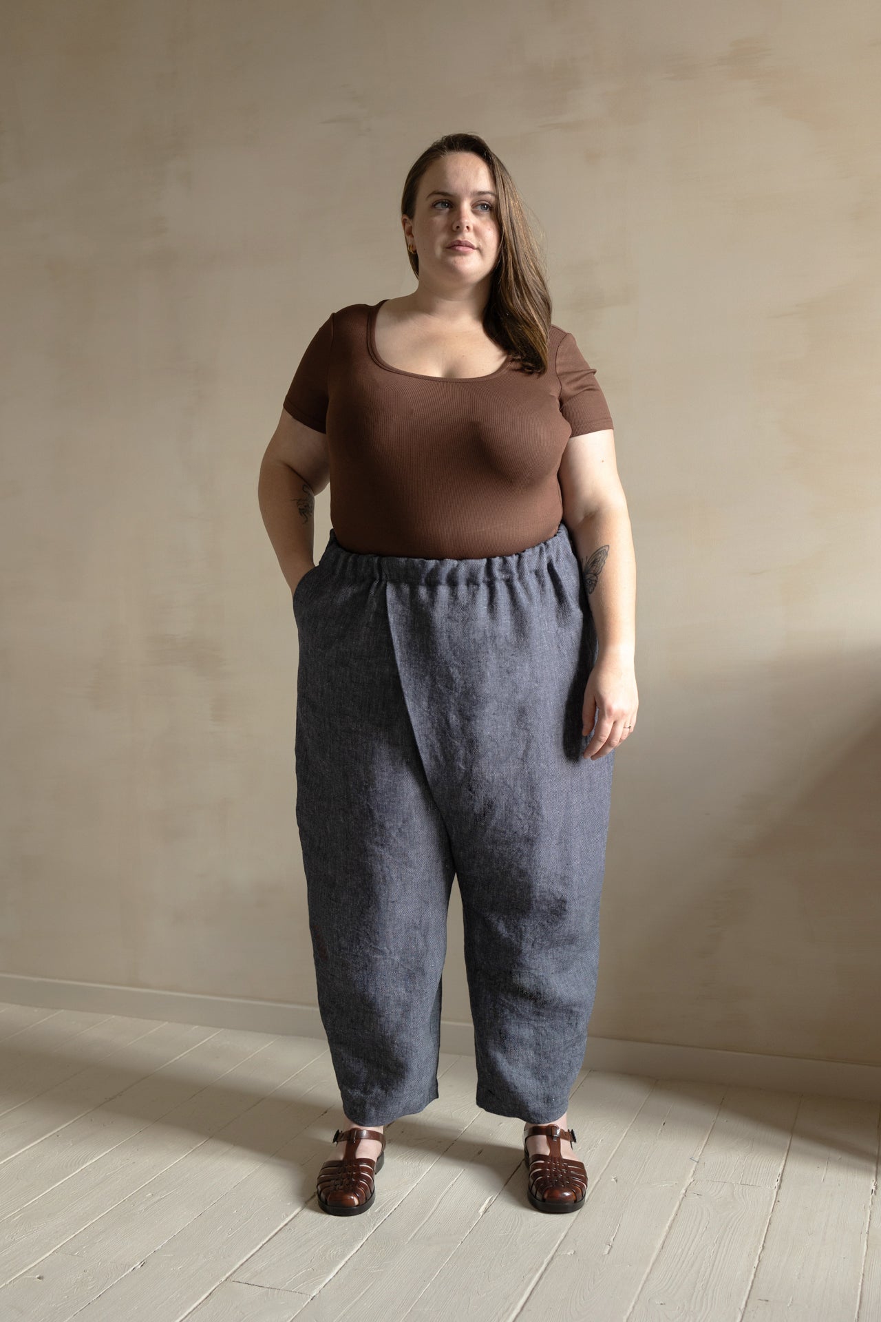 Pantalon asymétrique Elvis