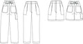 Pantalon/short de travail Harry