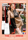 Patchwork Kleid Schnittmuster RUBY