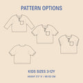 Kids Una Shirt sewing pattern Wardrobe By Me