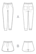 Plateau Joggers Pattern