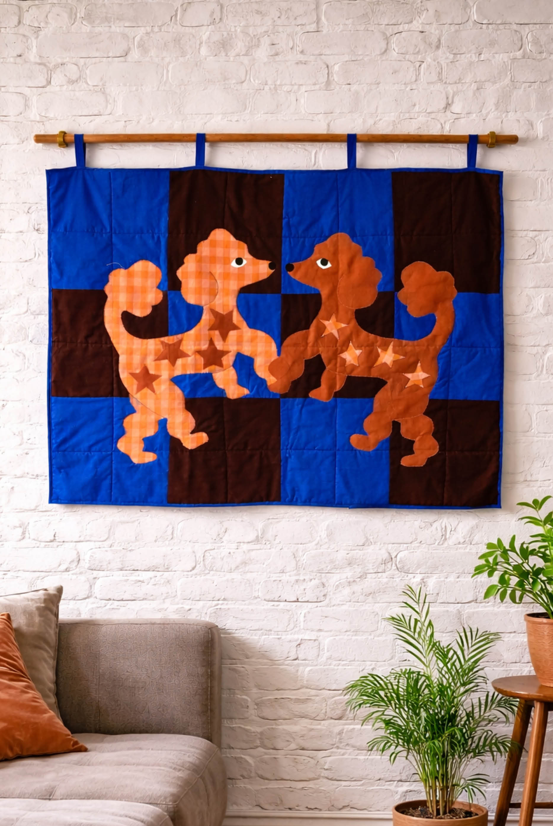 Pudel Quilt Schnittmuster