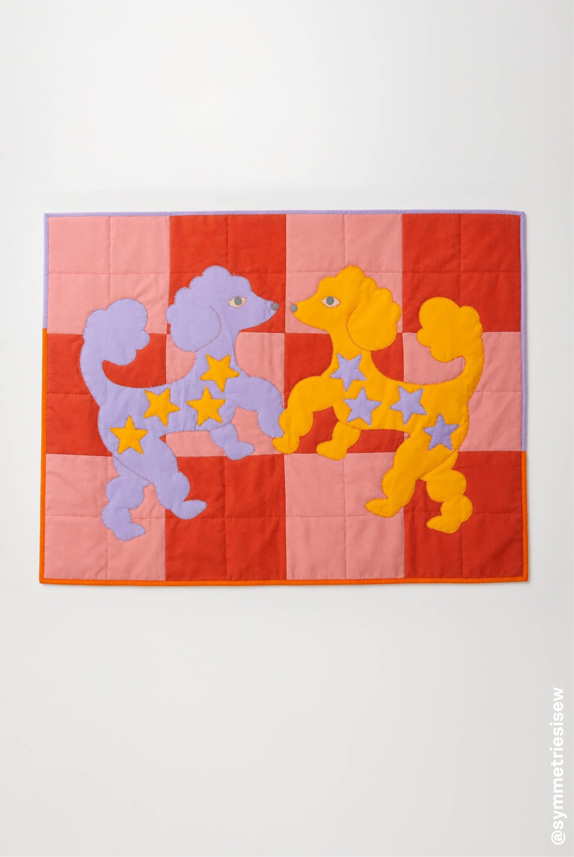 Pudel Quilt Schnittmuster
