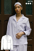 Pyjama Bluse Schnittmuster SERENA
