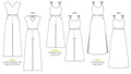 Sallie Maxi-Dress + Jumpsuit Pattern