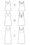 Simone Slip Dress + Camisole Pattern