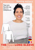 Basic Langarmshirt Schnittmuster