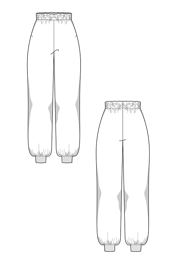 Basic Jogginghose Schnittmuster