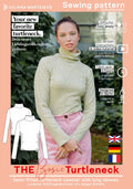 Basic Rollkragen Pullover Schnittmuster