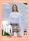 Jersey Top Schnittmuster IVY