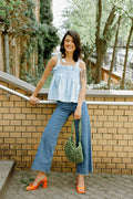 Rüschenbluse Schnittmuster JUDY