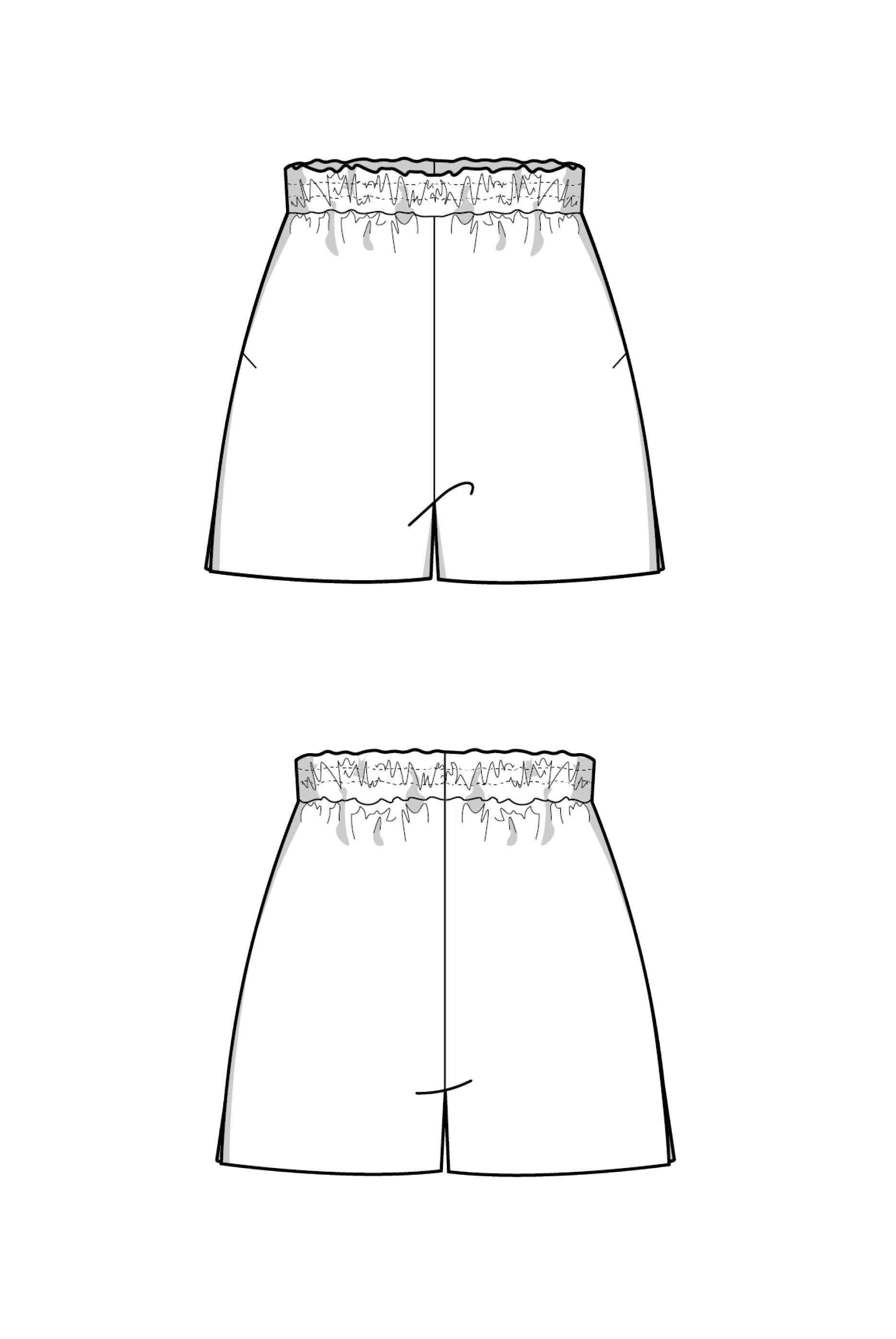 Shorts Schnittmuster KAYA