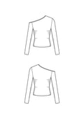 Off Shoulder Top Schnittmuster LIZA