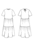 Stufenkleid Schnittmuster UTAH