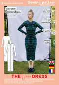Jersey Midikleid Schnittmuster VERO