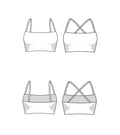 Crop Top Schnittmuster VICY