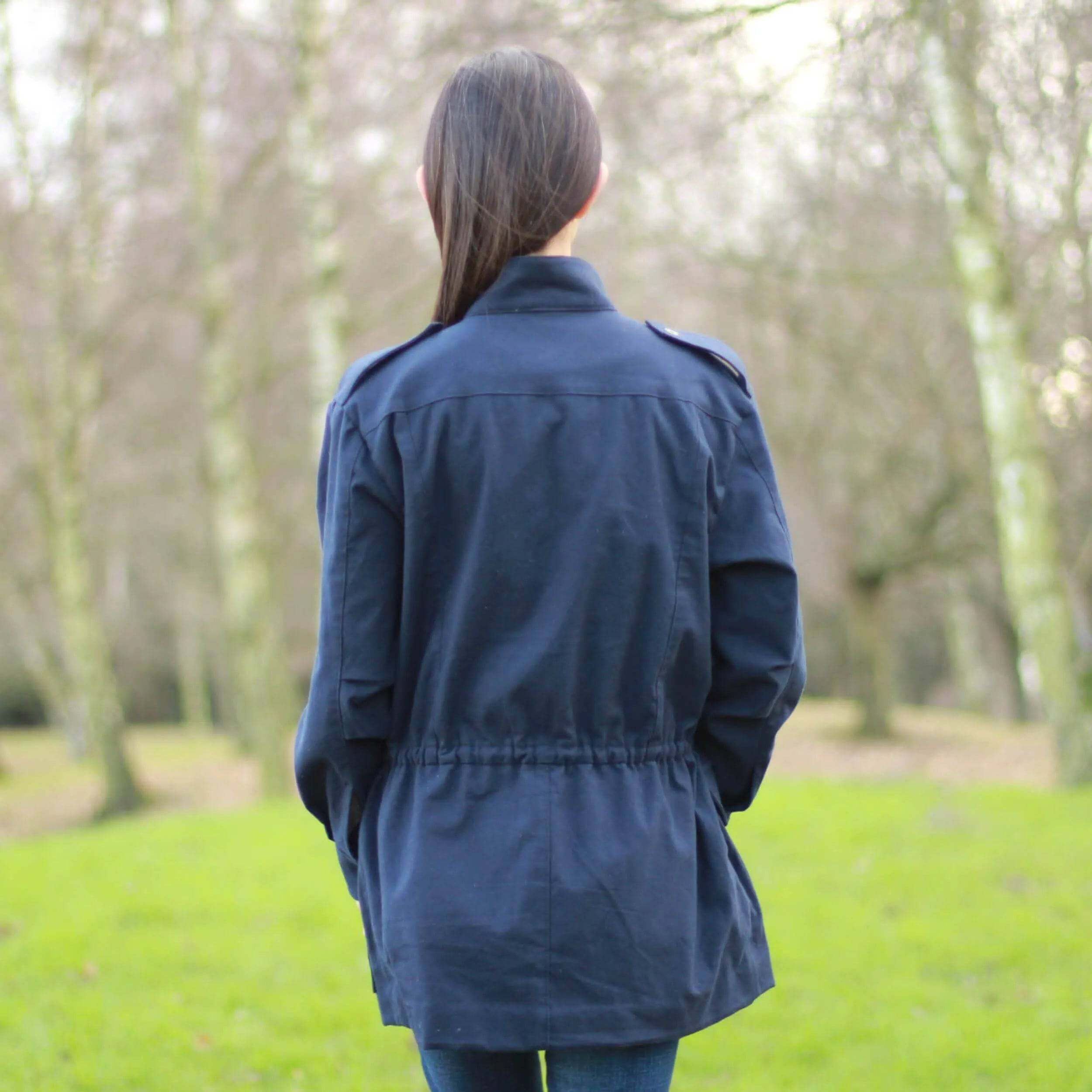 Utility jacket sewing pattern Wardrobe By Me