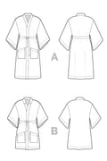 Veronik Robe Pattern