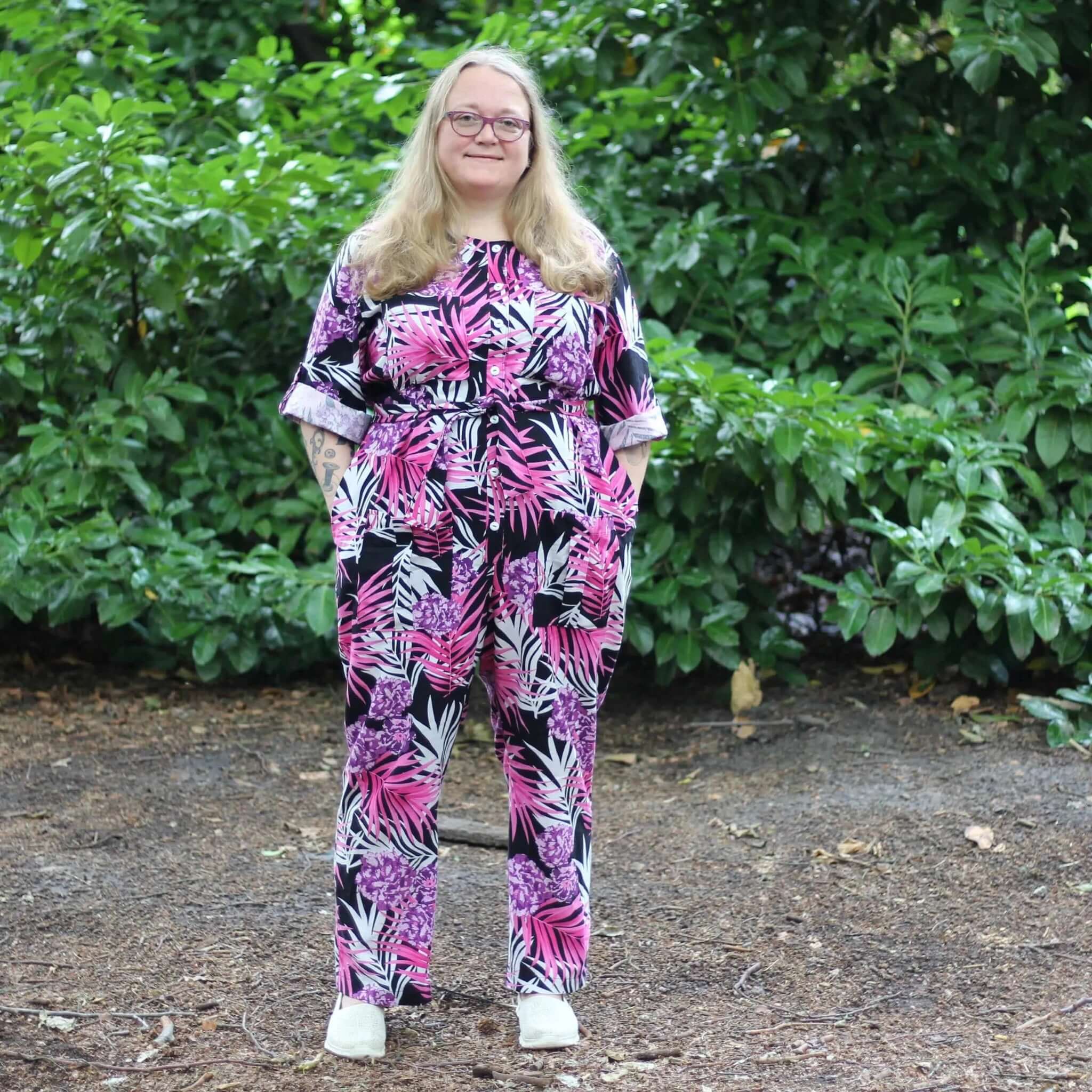 Aviator Jumpsuit sewing pattern Wardrobe By Me