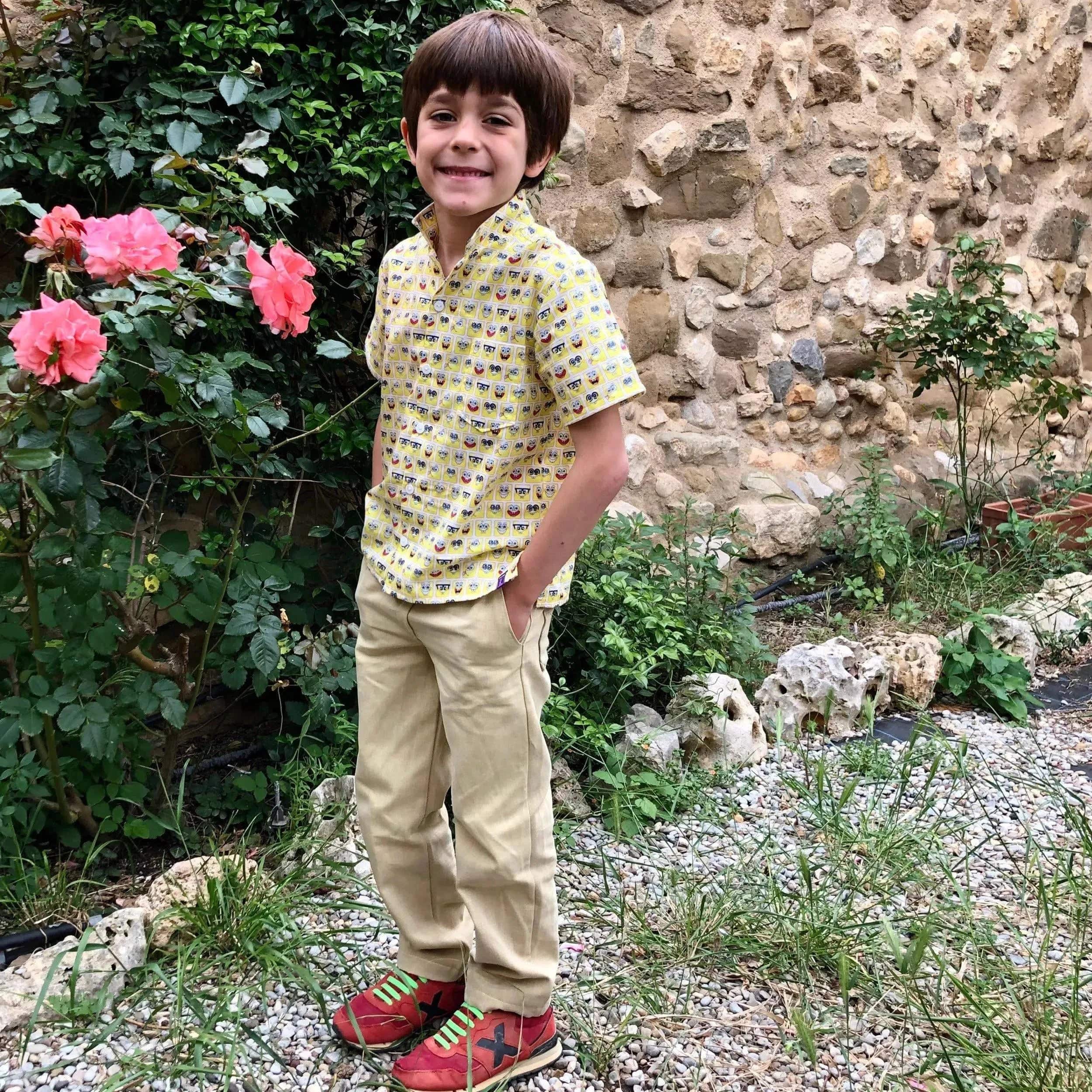 Pants sewing pattern for kids Wardrobe By Me