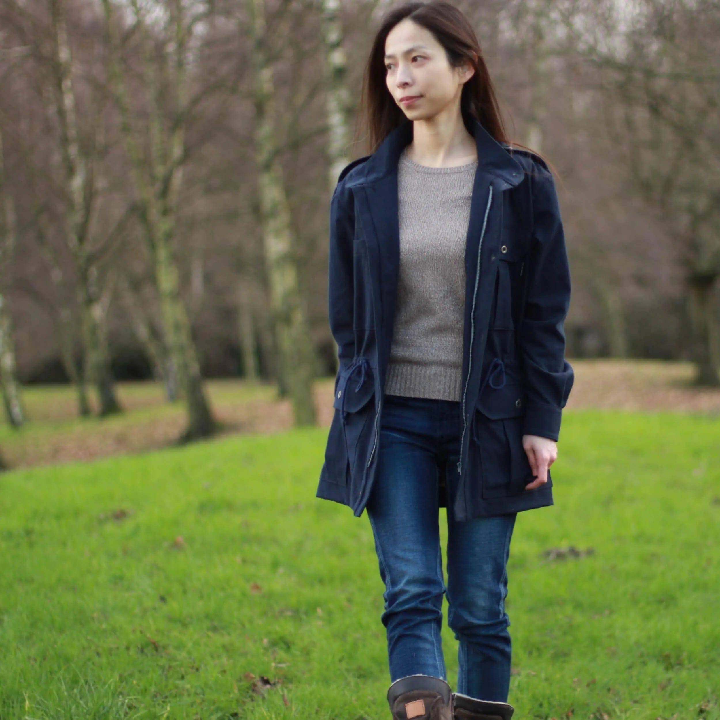 Utility jacket sewing pattern Wardrobe By Me