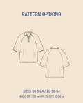 Womens' Rugby Shirt sewing pattern