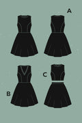 Zéphyr Dress, Top + Skirt Pattern