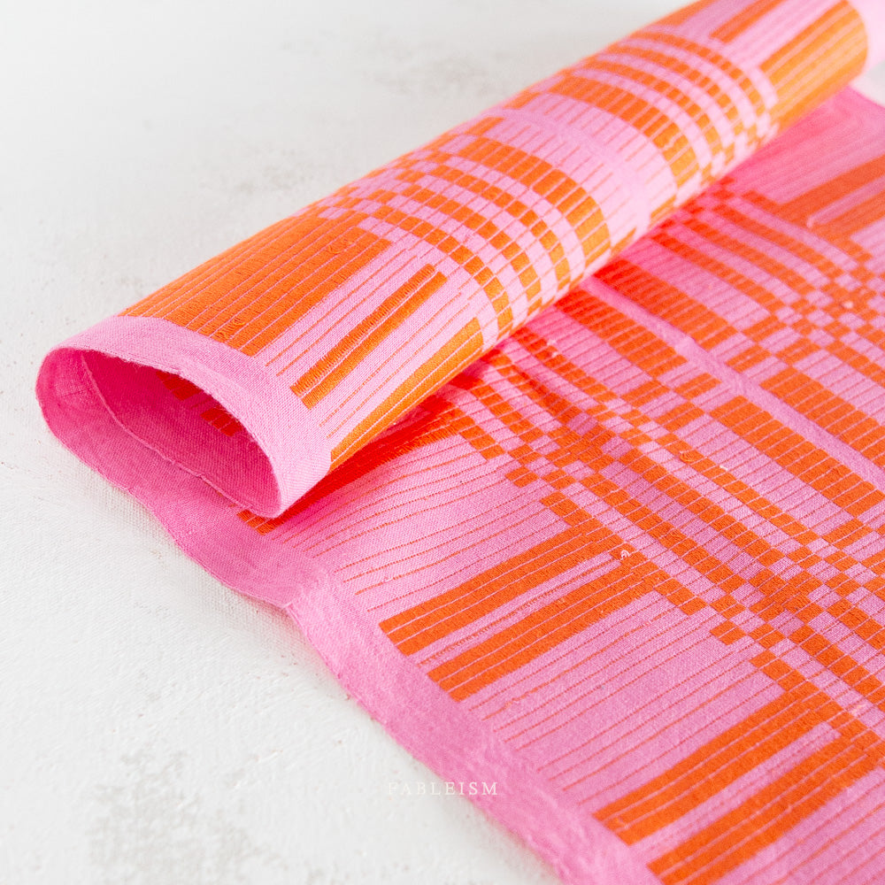 Swedish Holiday - Astrid Weave in Pink/Red