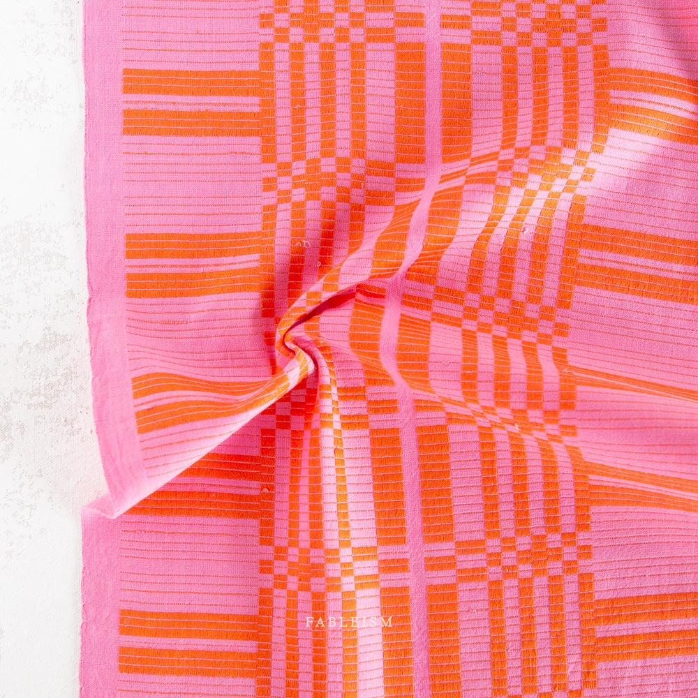 Swedish Holiday - Astrid Weave in Pink/Red